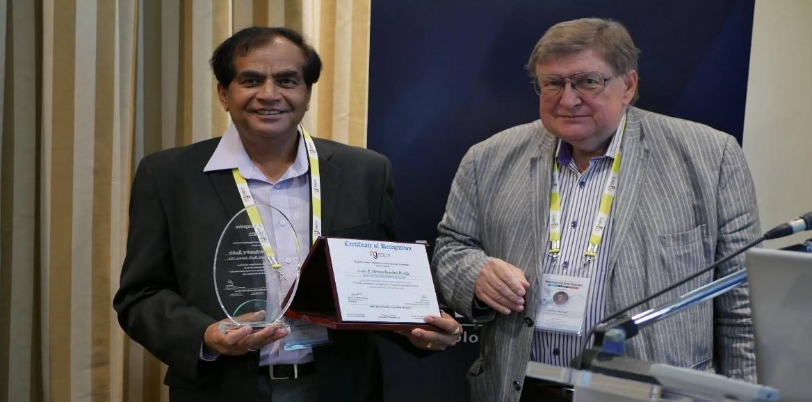 Dr. Reddy with Awards Dr. Reddy with Awards