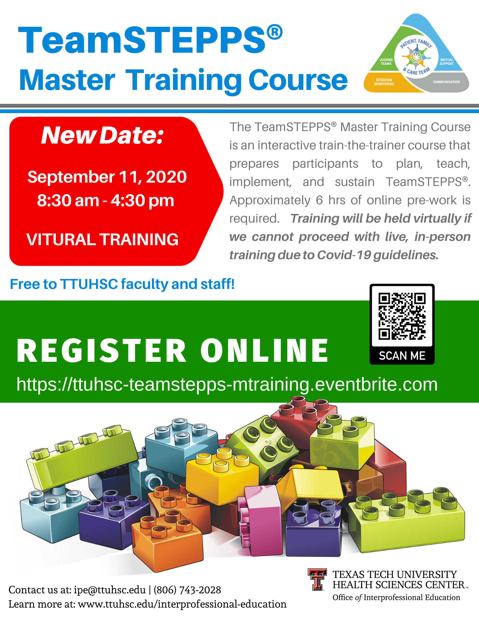 TeamSTEPPS Master Training Texas Tech University Health Sciences Center