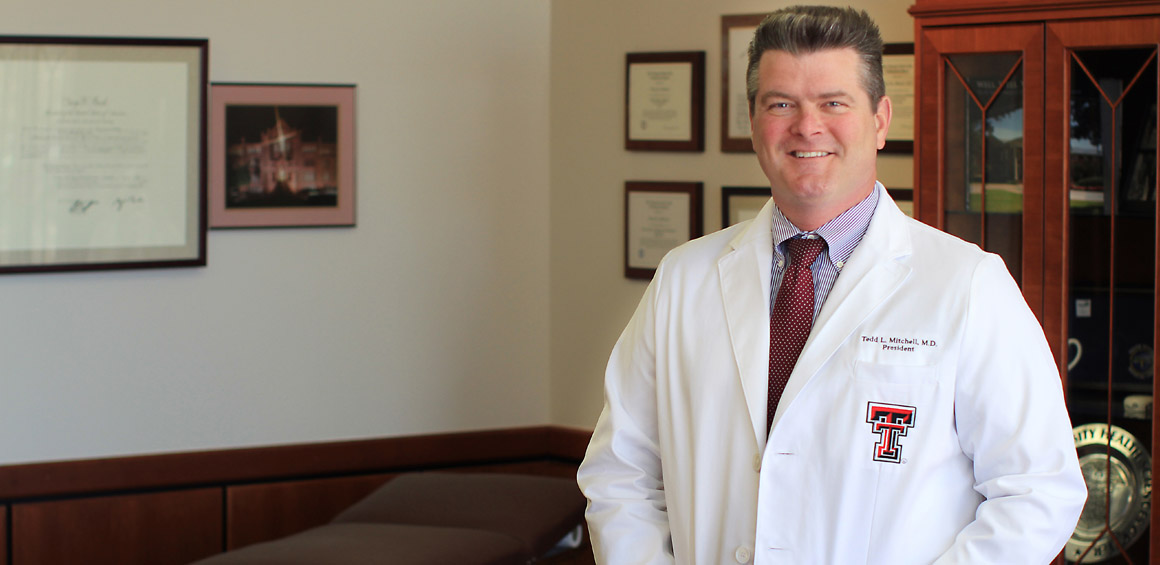 TTUHSC President Tedd Mitchell, M.D.