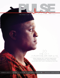 Pulse cover Summer 2014