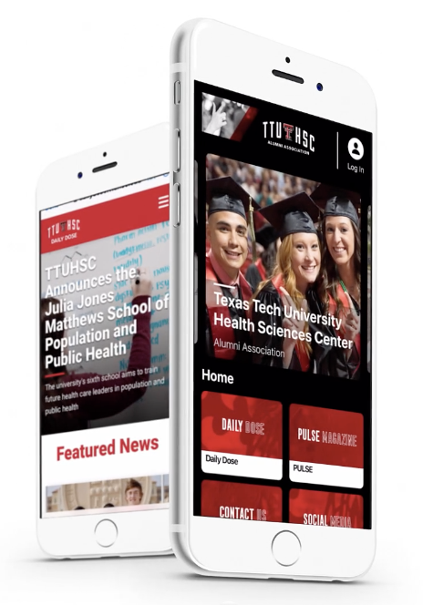 Image of HSC mobile app homescreen
