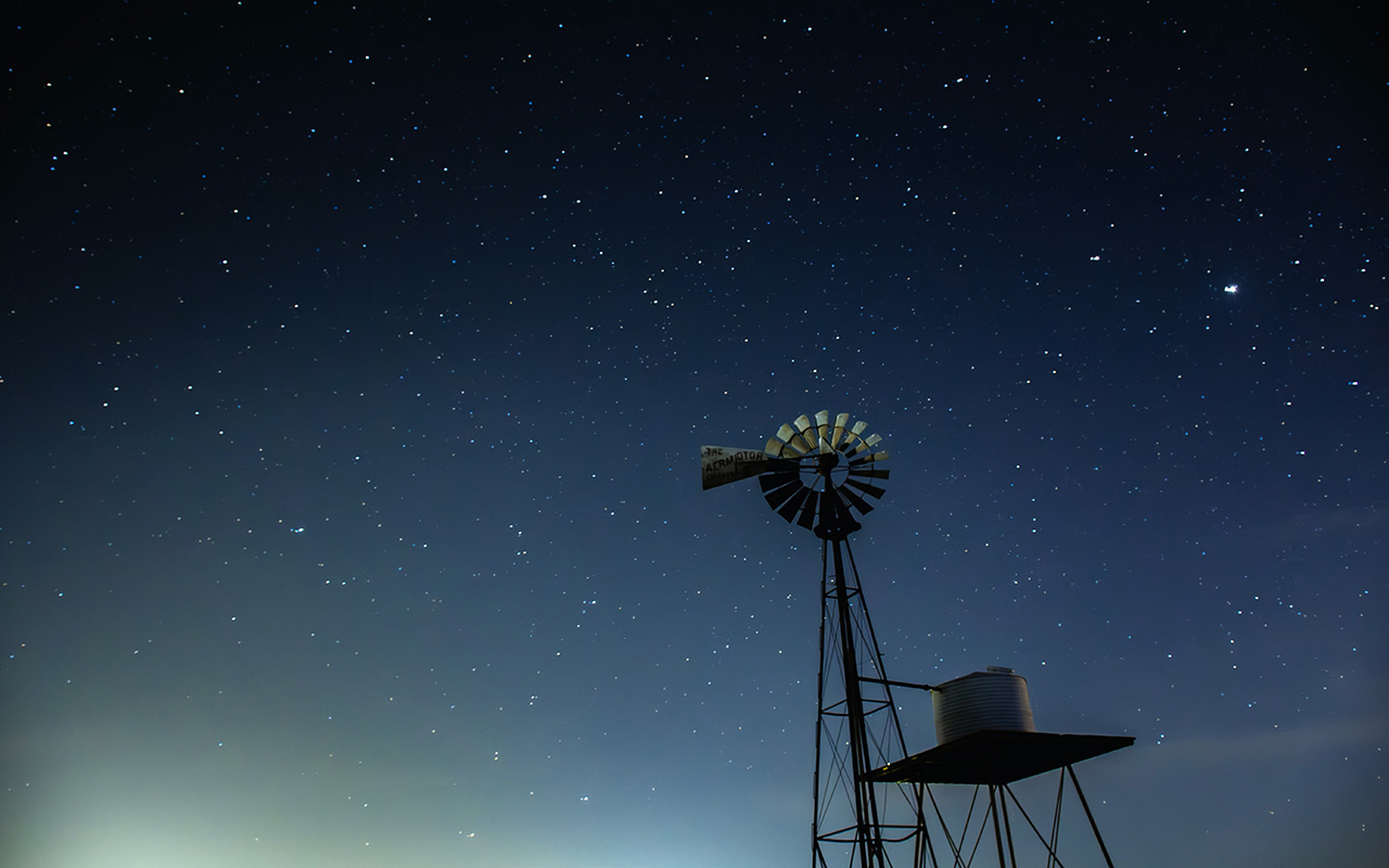 texas night sky