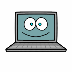 Smiling computer