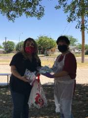 mask drop off