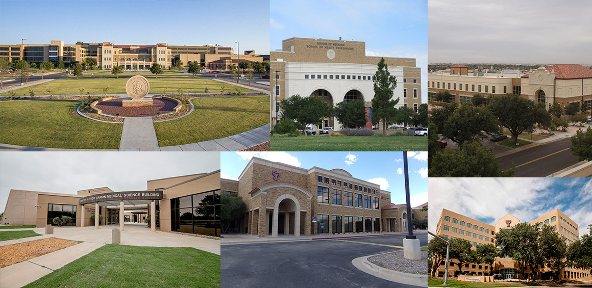 Collage of TTUHSC facilites