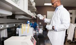 TTUHSC Faculty in a research lab