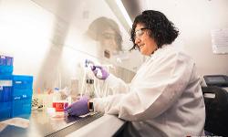 TTUHSC Faculty in a research lab