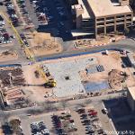 University Center aerial view, looking northeast (January 2018)