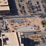 University Center aerial view, looking west (December 2017)