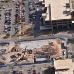 University Center aerial view, looking east (November 2017)
