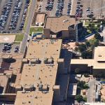 Campus aerial view, looking west (October 2017)