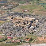 Campus aerial view, looking northwest (October 2017)
