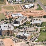 Campus aerial view, looking north (July 2017)