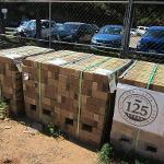 Building materials, 3 pallets of Texas Tech Brick (July 2017)