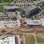 Campus aerial view, looking south (August 2017)