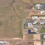 Campus aerial view, looking north (October 2017)