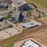 Campus aerial view, looking southwest (September 2017)