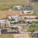 Campus aerial view, looking north (September 2017)