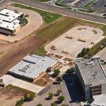 Campus aerial view, looking northeast (September 2017)