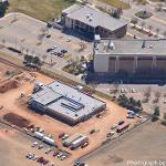 Campus aerial view, looking southeast (March 2017)