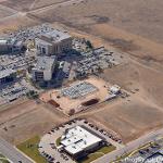 Campus aerial view, looking southwest (December 2016)