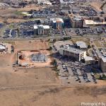 Campus aerial view, looking east (December 2016)