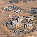 Campus aerial view, looking northeast (December 2016)