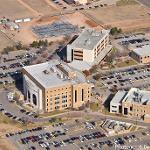 Campus aerial view, looking northeast (December 2016)