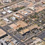 Campus aerial view, looking southwest (July 2017)
