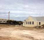 Demolition of old church building, looking north (December 2016)