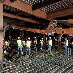 University Center, concrete pour (April 2018)