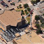 West Expansion aerial view, looking northwest (May 2018)