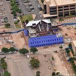 University Center aerial view, looking east (June 2018)