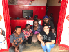 Part of the Shupavu Community Center team: Lily, Tonnie, Hannah, Spencer and San Juanita. 