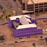 University Center aerial view, looking east (July 2018)