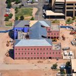 University Center aerial view, looking east (August 2018)