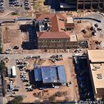 University Center aerial view, looking east (February 2019) 