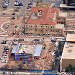 University Center aerial view, looking east (March 2019) 