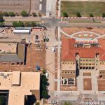 University Center aerial view, looking north (April 2019) 