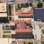 University Center aerial view, looking west (July 2019)