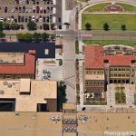 University Center aerial view, looking north (July 2019)