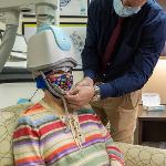 Adjustments on the Transcranial Magnetic stimulation helmet