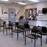 PCHS clinic waiting room