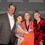 Chancellor Mitchell and President Rice-Spearman with awardee Lisaann S. Gittner, Ph.D.