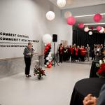 TTUHSC President Lori Rice-Spearman speaks at Combest Central ribbon cutting