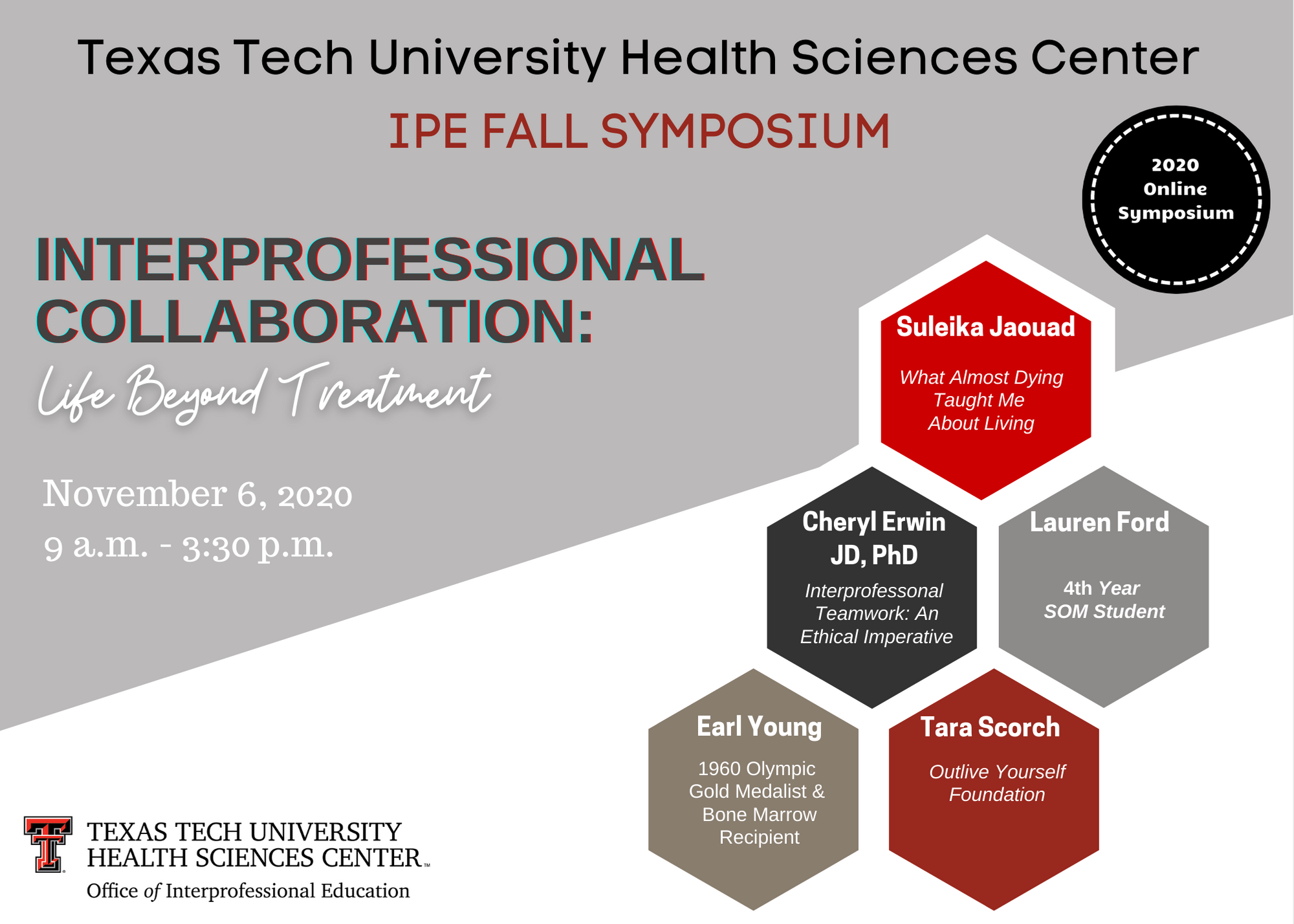 Fall Symposium Texas Tech University Health Sciences Center