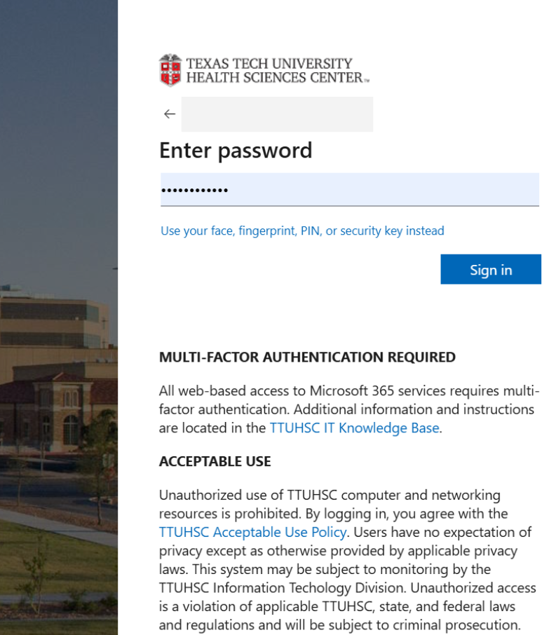 Login Portal