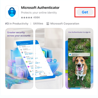 Michrosoft Authenticator App