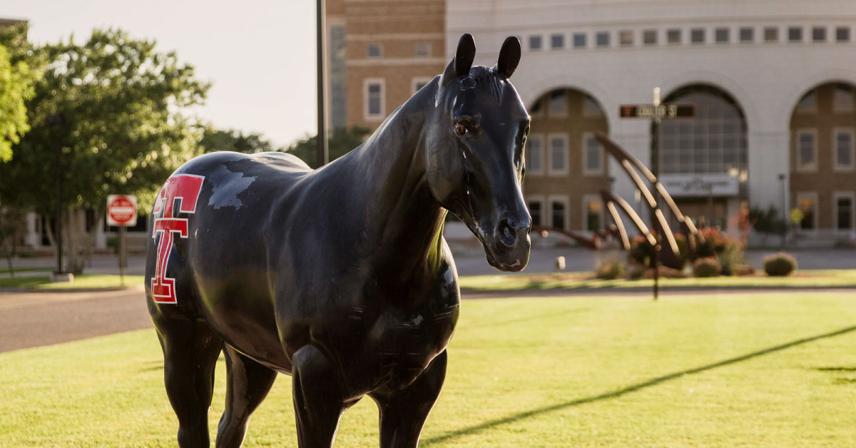 Amarillo Horse Statue