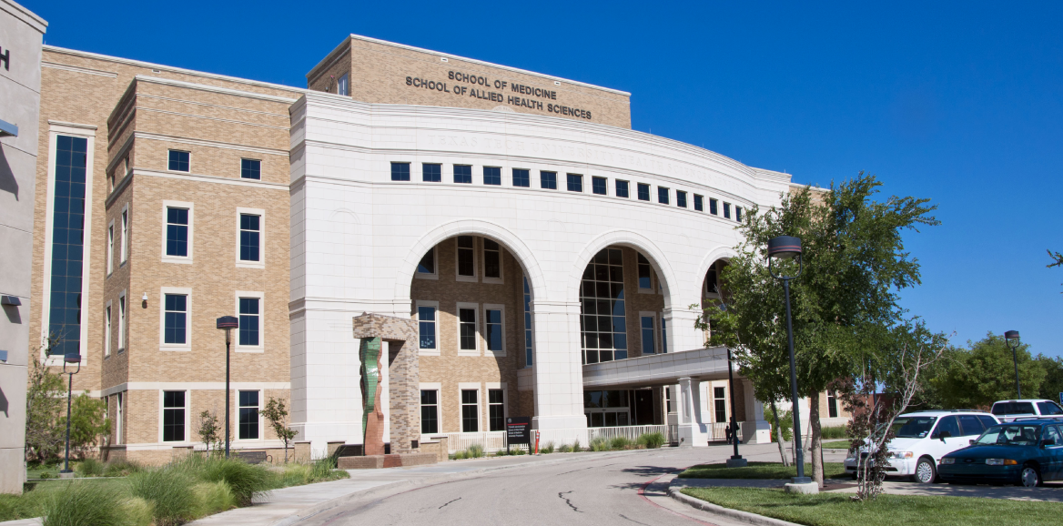 Exterior of The School of Allied Health Science